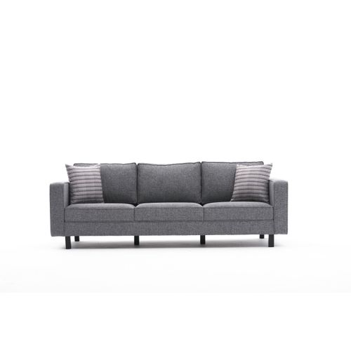 Atelier Del Sofa Trosjed, Sivo, Kale Linen - Grey slika 5