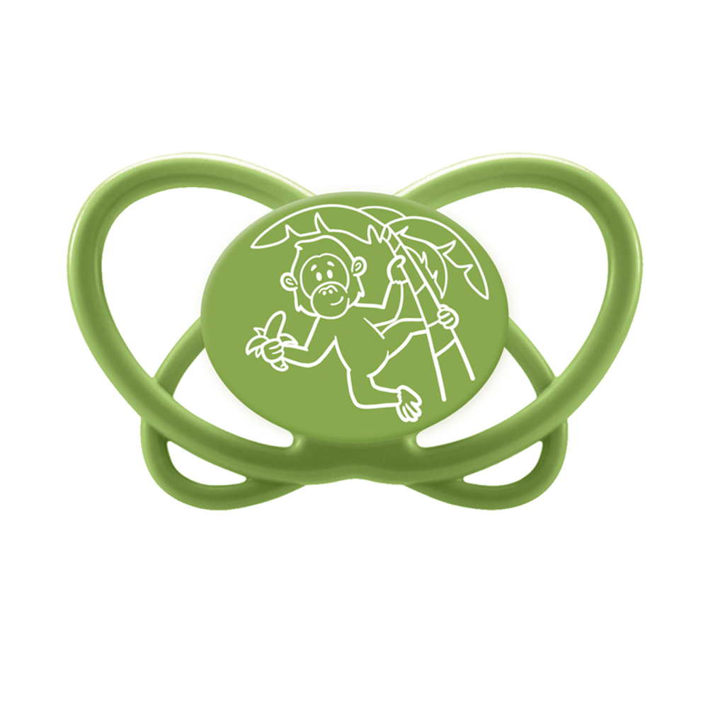 nip® Duda varalica My Butterfly Green 16-32mj (veličina 3) - Silikon, 2kom Zelena slika 2