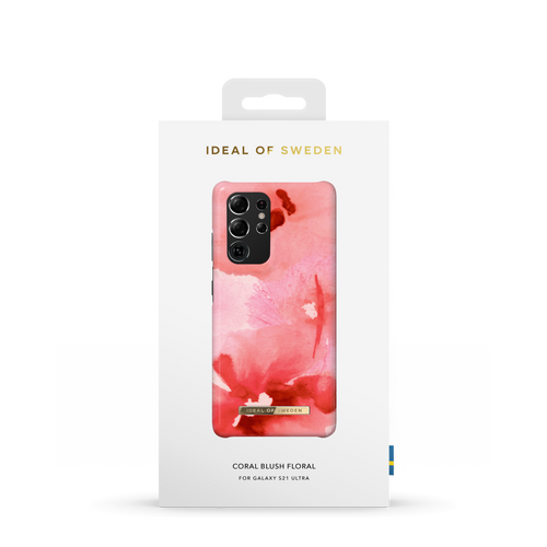 iDeal of Sweden Maskica - Samsung Galaxy S21 - Coral Blush Floral slika 1