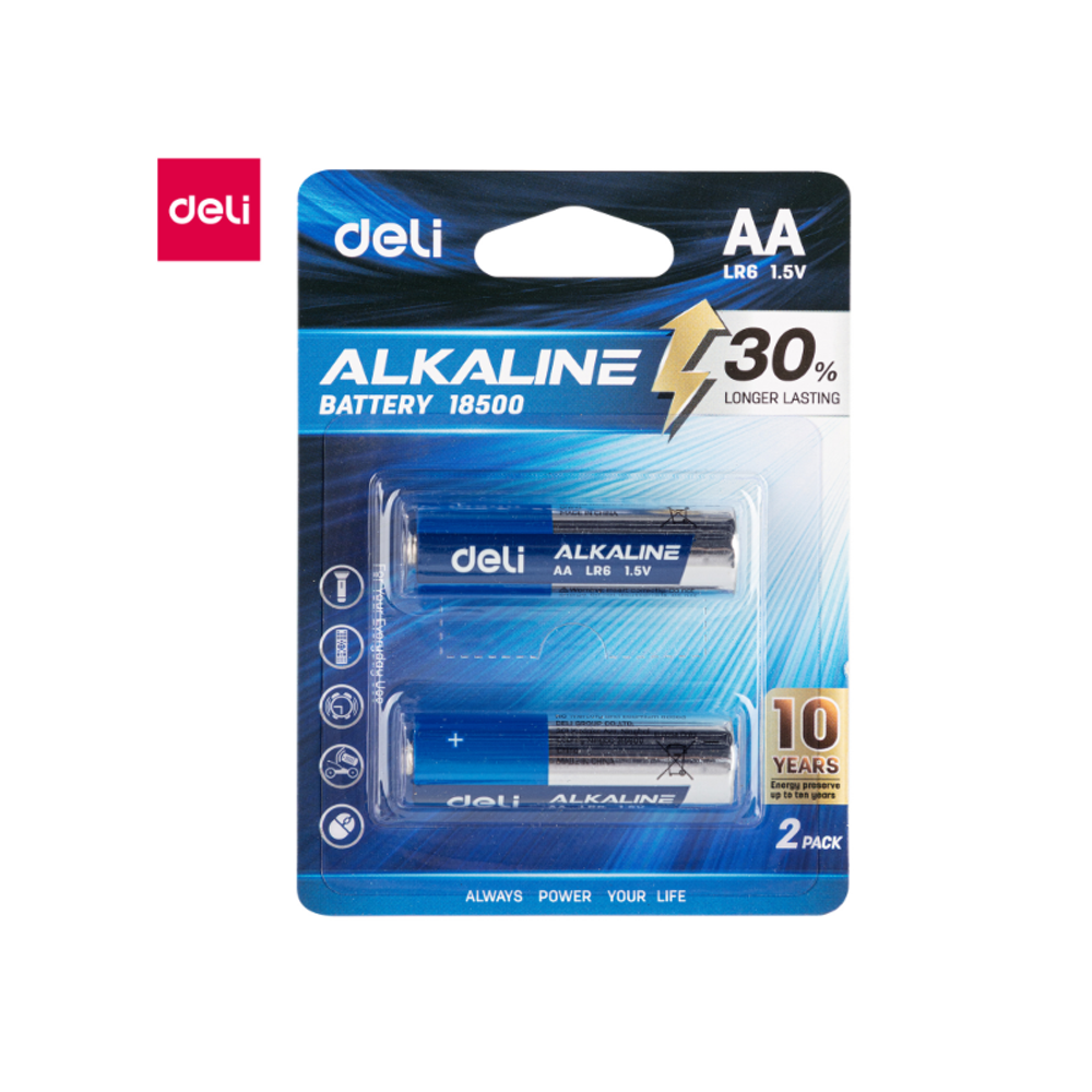 Deli alkalne baterije E18500 1/2 AA slika 1