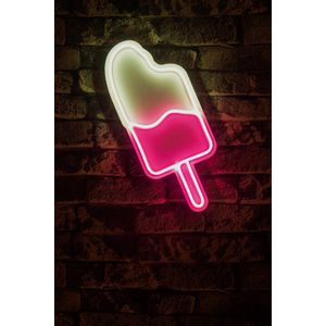 Wallity Ukrasna plastična LED rasvjeta, Ice Cream