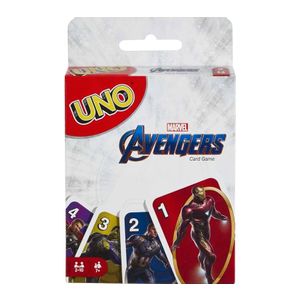 Uno karte Marvel Avengers