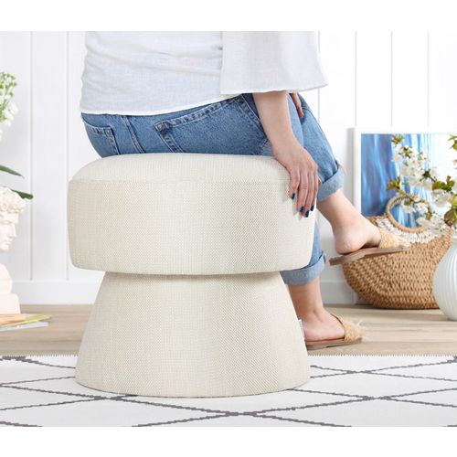 Endor 7453 Cream Pouffe slika 4