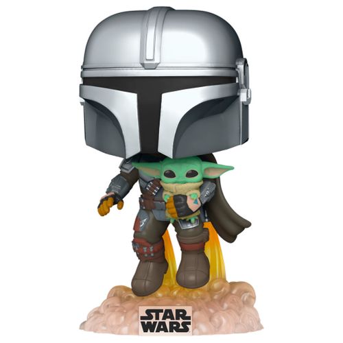 Funko POP figura Star Wars The Mandalorian Mando s Jet Packom slika 2