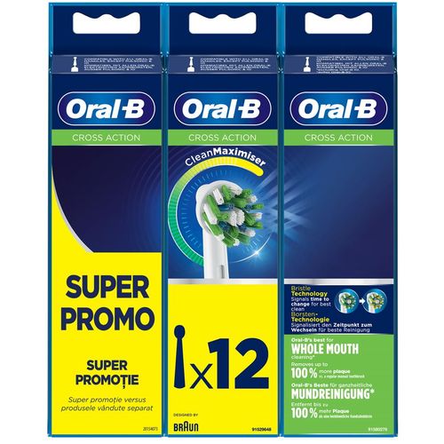 Oral-B Cross Action nastavak za električnu četkicu, 12kom slika 1