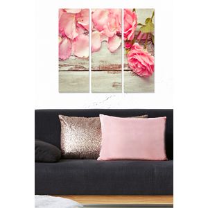 Dekorativna MDF Slika u Boji (Set od 3 Komada) - MDF162062531
