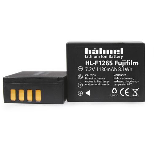 Hähnel HL-F126S zamjenska baterija 1130mAh - Replaces Fujifilm NP-W126S slika 2