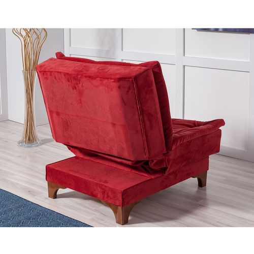 Kelebek Berjer - Claret Red Claret Red Wing Chair slika 4