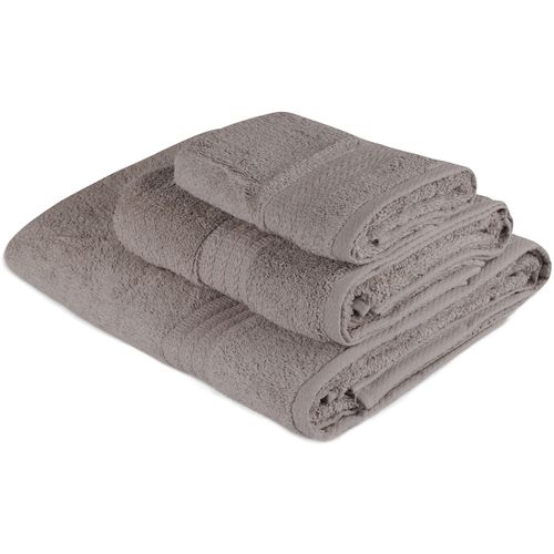 L'essential Maison Rainbow - Grey Grey Towel Set (3 Pieces) slika 1