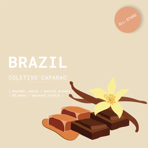 GOAT Story, Brazil Coletivo Caparaó kava, Integralno zrno (bez mljevenja), 250g