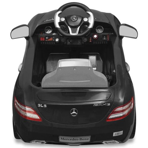 Električni Mercedes Benz SLS AMG crni, 6 V s daljinskim upravljačem slika 18