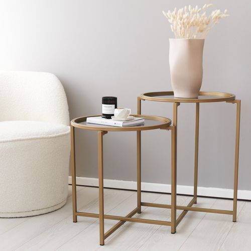 S406 - Gold Gold
Fume Coffee Table Set slika 2