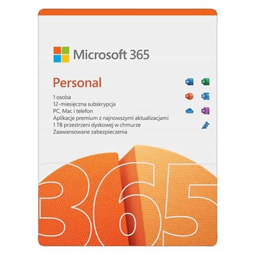 Microsoft 365 Personal - Godišnja Licenca (Medialess) slika 1