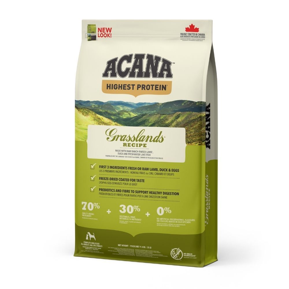 Acana Highest Protein Grasslands 11,4 kg slika 1