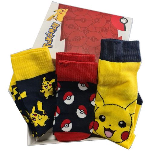 Pokemon assorted pack 3 socks adult slika 1
