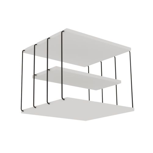 Lifon -White WhiteBlack Side Table slika 6