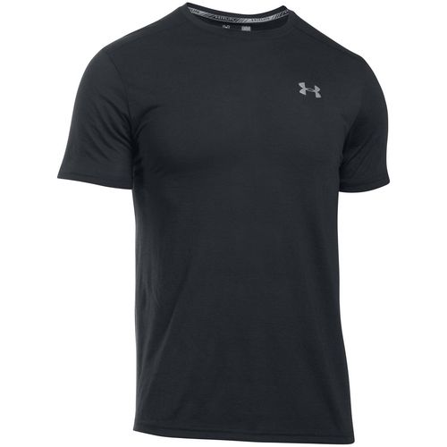 UNDER ARMOUR STREAKER SHORTSLEEVE T-BLK/ slika 4