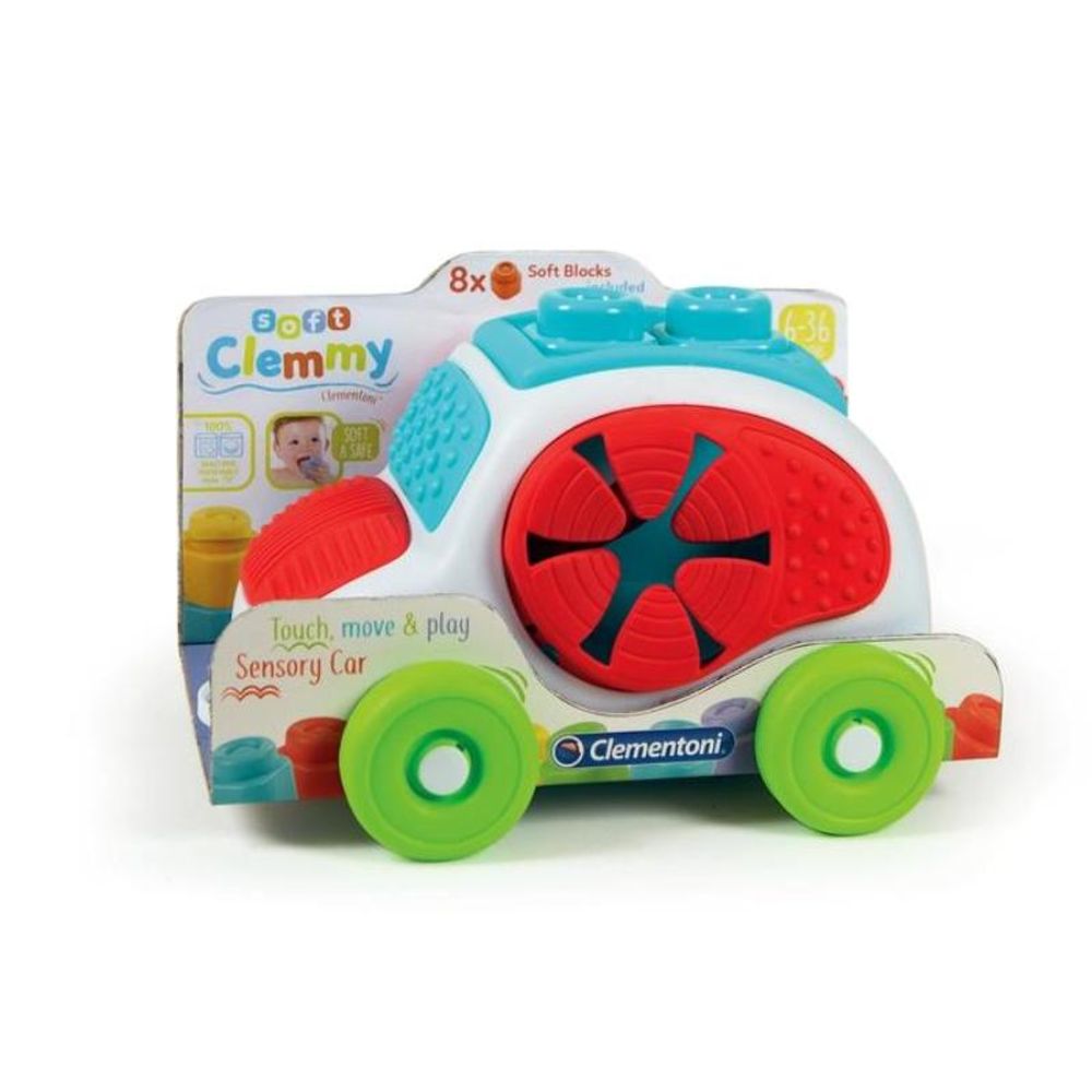 Clementoni Soft Clemmy Auto sa kockama slika 1