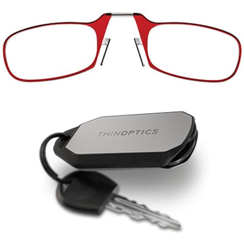 ThinOPTICS Keychain Xlow Power Glasses Red +1.00 (+0.75 - +1.25) slika 1