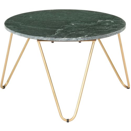 Stolić za kavu zeleni 65x65x42 cm pravi kamen mramorne teksture slika 23