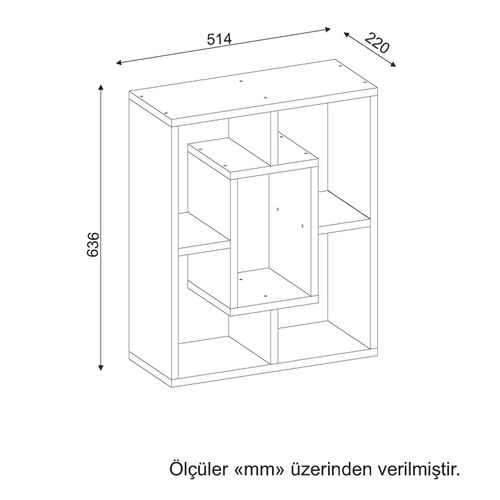 Woody Fashion Pomoćni stol, Bijela boja, Ovis - White slika 3