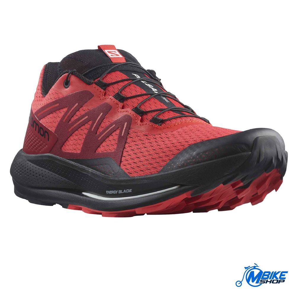 Salomon Muške patike Pulsar Trail, Poppy Red/Biking Red/Black slika 3