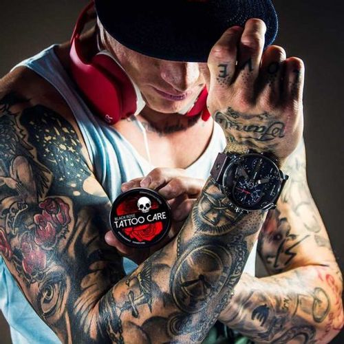 Tattoo Care Black Rose - Mast za njegu tetovaža s aloe verom 35 g slika 6