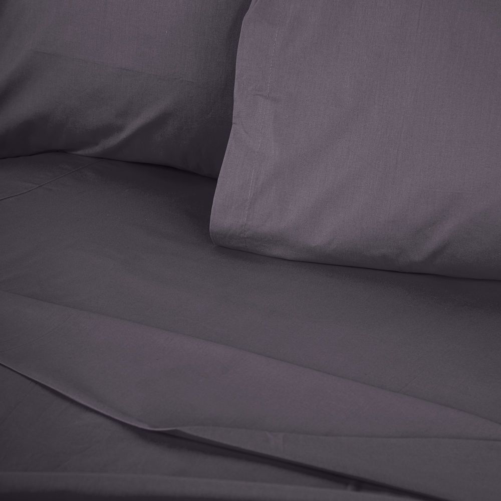 Ranforce king fitted sheet (FR) (IT) (ES) (DE) Tonne Grise - 70, colour: dark grey slika 3