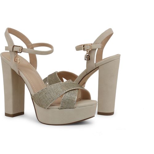 Ženske sandale Laura Biagiotti 6118 NABUK BEIGE slika 2