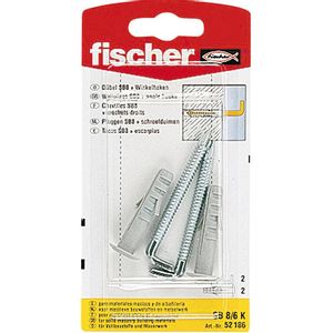 Fischer SB 8/6 K razuporna tipla 40 mm 8 mm 52186 2 St.