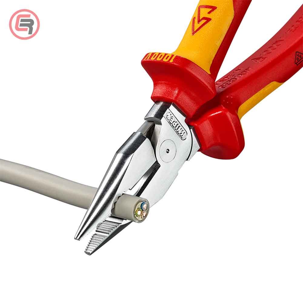 Knipex Kliješta Kombinovana Špicasta 185 mm / 1000V - 08 26 185 slika 4