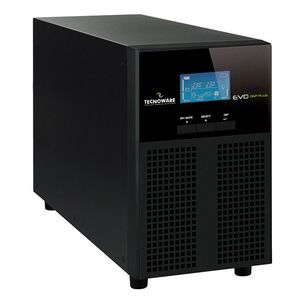 UPS EVO DSP PLUS 2,400 VA/2160W On Line Technology (VFI), Efficiency 94%, Input/Output 230/230Vac 50/60Hz, IEC Output Sockets