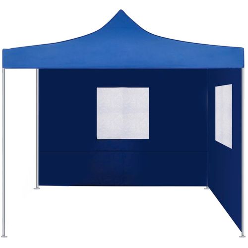 Sklopivi šator s 2 zida 3 x 3 m plavi slika 29