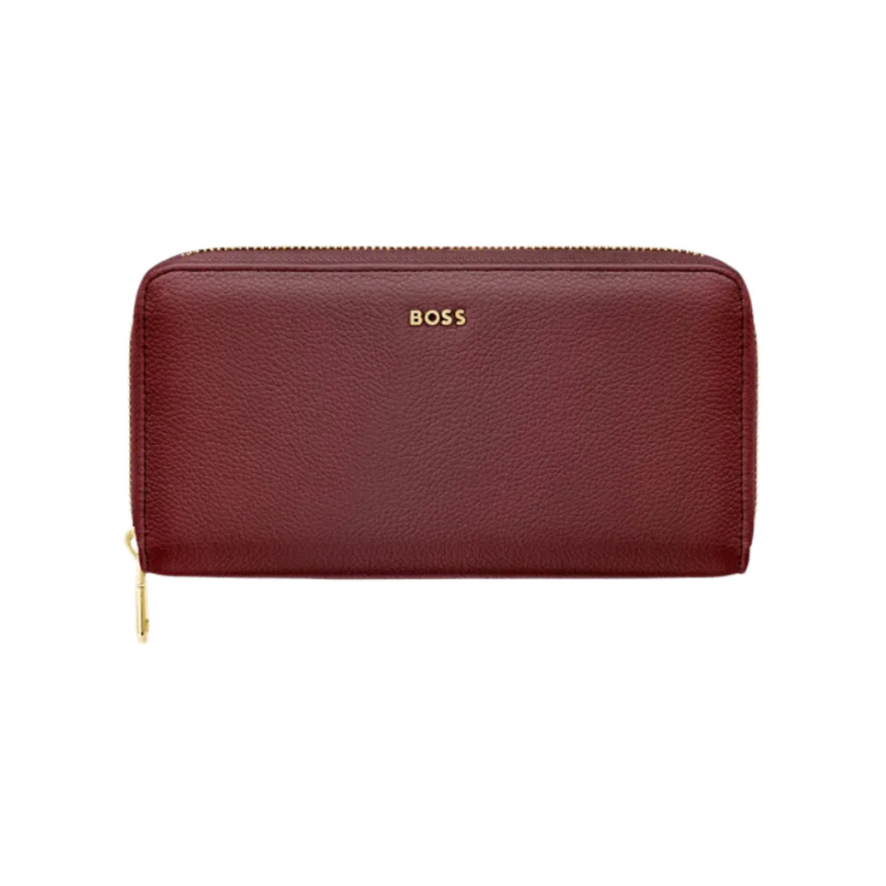 Hugo Boss novčanik Signature Lady HEL616R, bordo slika 1