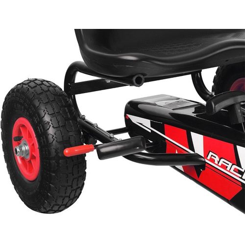 Sportski Gokart na pedale – crveni slika 3