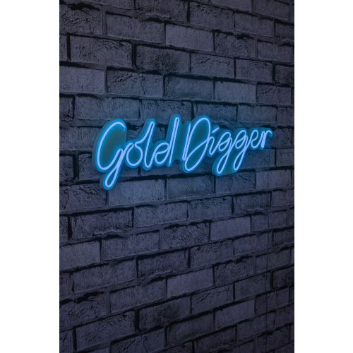 Wallity Ukrasna plastična LED rasvjeta, Gold Digger - Blue slika 1