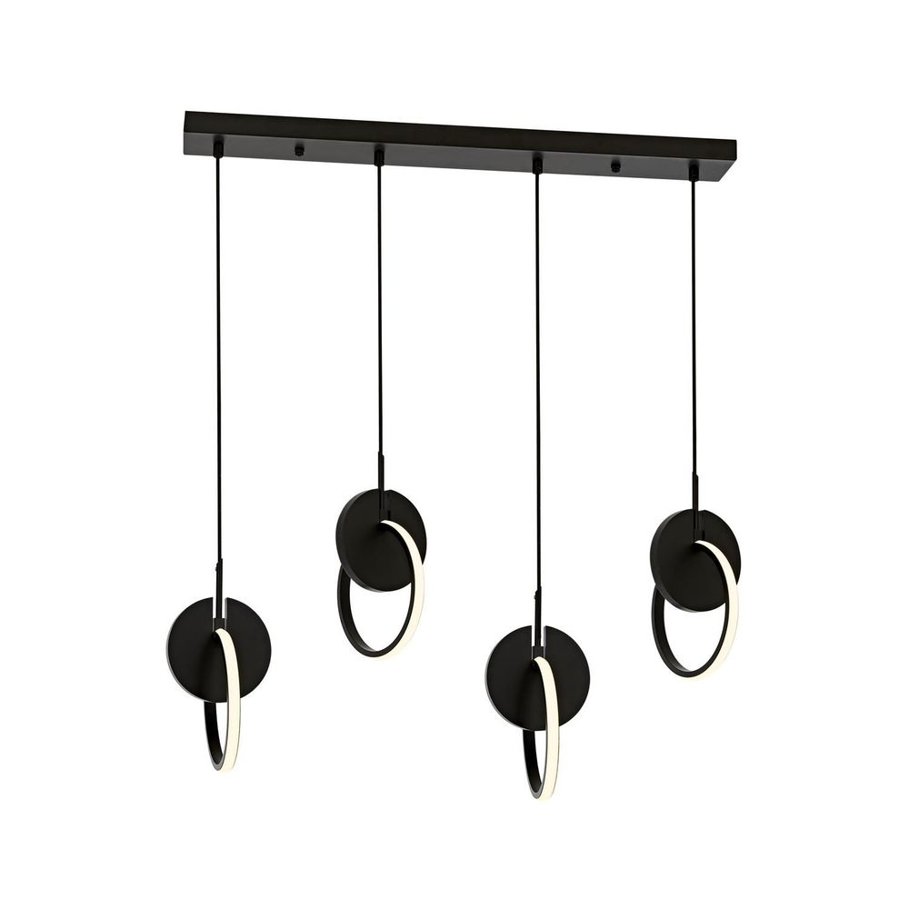 Luster Av-1874-4Y-Bsy u Crno-Bijeloj Boji slika 1