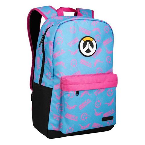 Overwatch D.Va Splash Backpack Blue/Pink slika 1