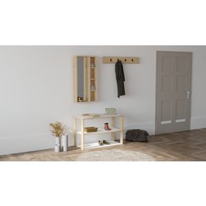 Fulya 3'lü Sapphire
White Hall Stand