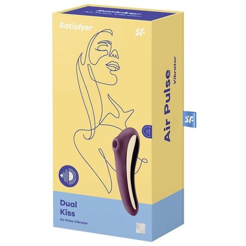 Satisfyer Dual Kiss stimulator klitorisa i vibrator slika 11