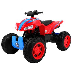 Quad na akumulator Sport Run 4 x 4 - crveni