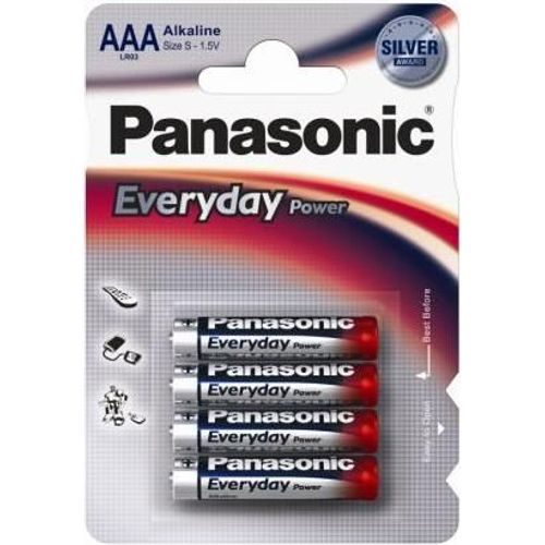 PANASONIC baterije LR03EPS/4BP Alkaline Everyday Power slika 1