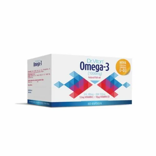 Dr. Viton Omega 3 (Vitamin E + D3) 60 kapsula slika 1