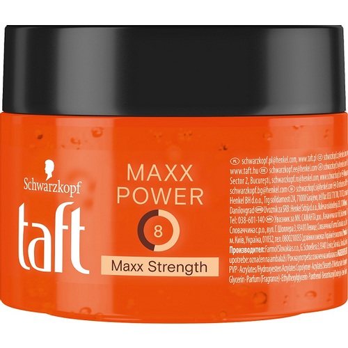 TAFT gel za kosu Max Power 250ml slika 1