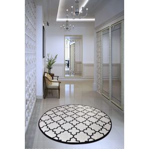 Kupa - White   Multicolor Carpet (100 cm)