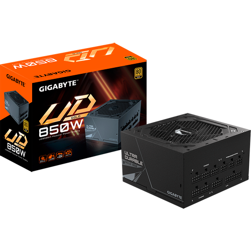 Gigabyte GP-UD850GM GEU 850W, 80 PLUS Gold certified, Fully modular design, Ultra Durable slika 1