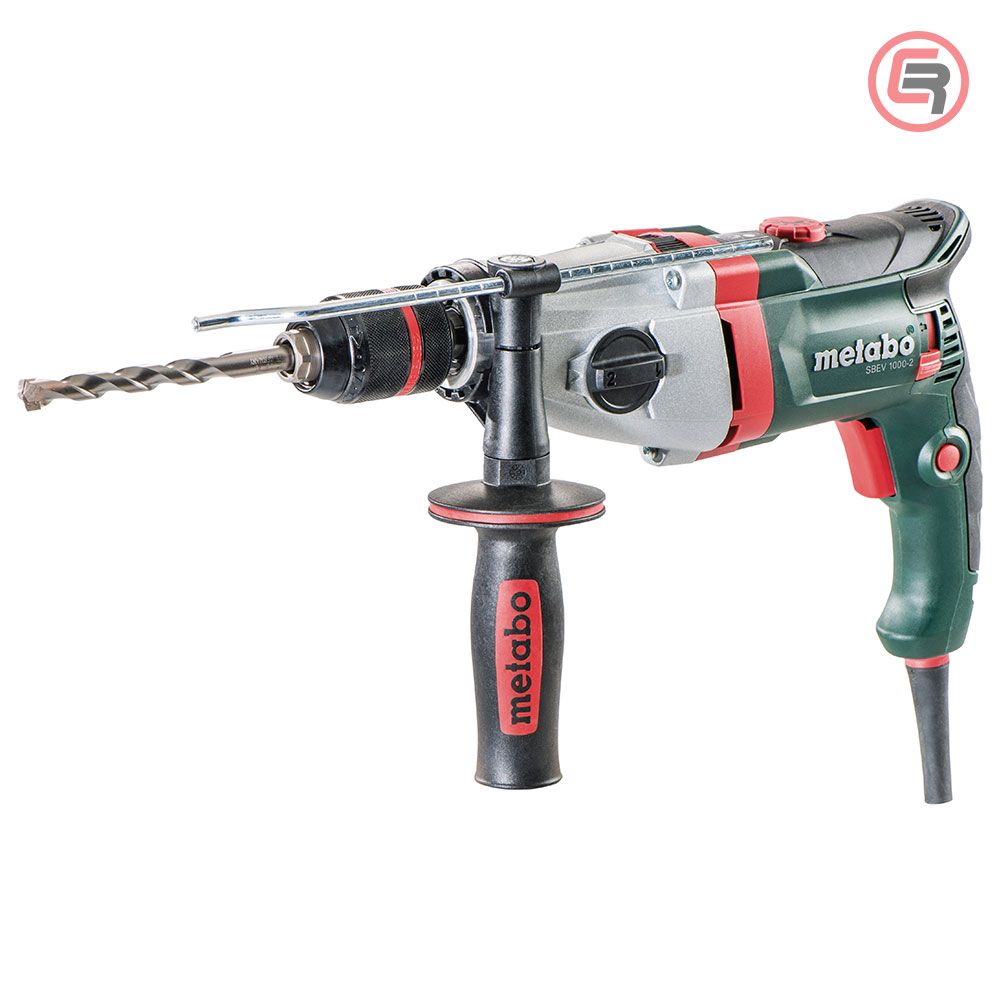 Metabo Bušilica SBEV 1000-2 S R+L Vibraciona Elektronik 1.010 W + metaBOX 145 L - 600783500 slika 1