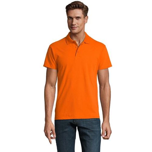 SPRING II muška polo majica sa kratkim rukavima - Narandžasta, L  slika 1