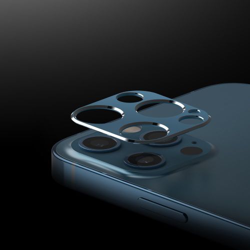 Ringke Camera Styling izdržljiva zaštita za stražnju kameru iPhone 12 Pro plava slika 2