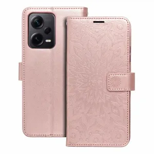 MEZZO Book case preklopna torbica za XIAOMI Redmi NOTE 12 PRO Plus 5G  mandala gold pink